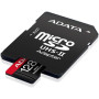 ADATA , AUSDX128GUI3V30SHA2-RA1 Memory Card , 128 GB , MicroSDXC , Flash memory class 10 , Adapter
