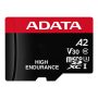 ADATA , AUSDX128GUI3V30SHA2-RA1 Memory Card , 128 GB , MicroSDXC , Flash memory class 10 , Adapter