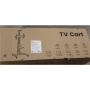 SALE OUT. Logilink BP0025 TV stand cart, adjustable TV height, 37–70“, max. 50 kg , Logilink , Floor stand , BP0025 , 30-70 , Maximum weight (capacity) 50 kg , DAMAGED PACKAGING