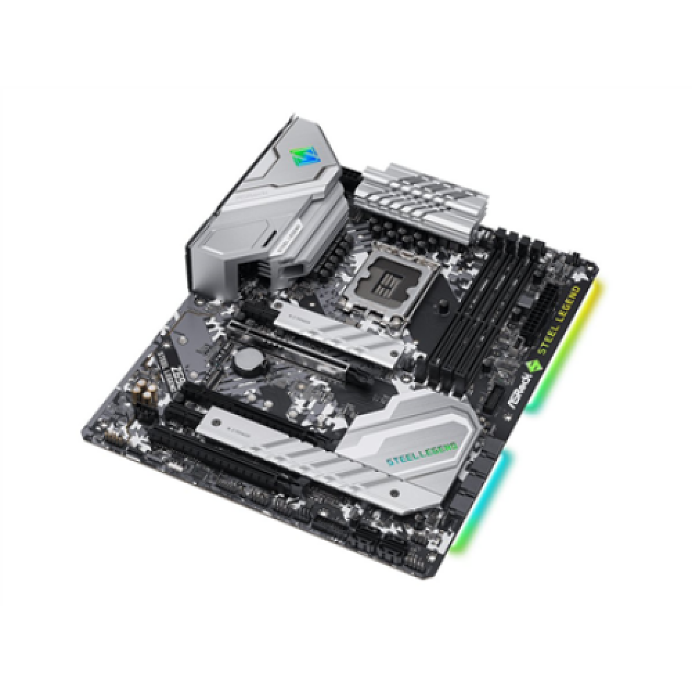 ASRock , Z690 Steel Legend , Processor family Intel , Processor socket LGA1700 , DDR4 DIMM , Memory slots 4 , Supported hard disk drive interfaces SATA3, M.2 , Number of SATA connectors 8 , Chipset Z690 , ATX