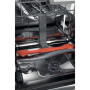 Hotpoint Dishwasher HFO 3T241 WFG X Free standing, Width 60 cm, Number of place settings 14, Energy efficiency class C, Display, Inox