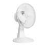 Midea , FT30-21M , Table Fan , White , Diameter 30 cm , Number of speeds 3 , Oscillation