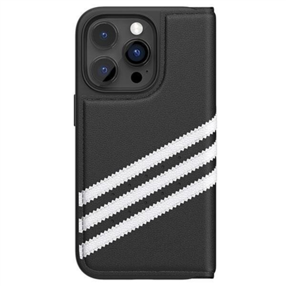 Adidas , 50196 , Booklet Case , Apple , iPhone 14 Pro , Black/White