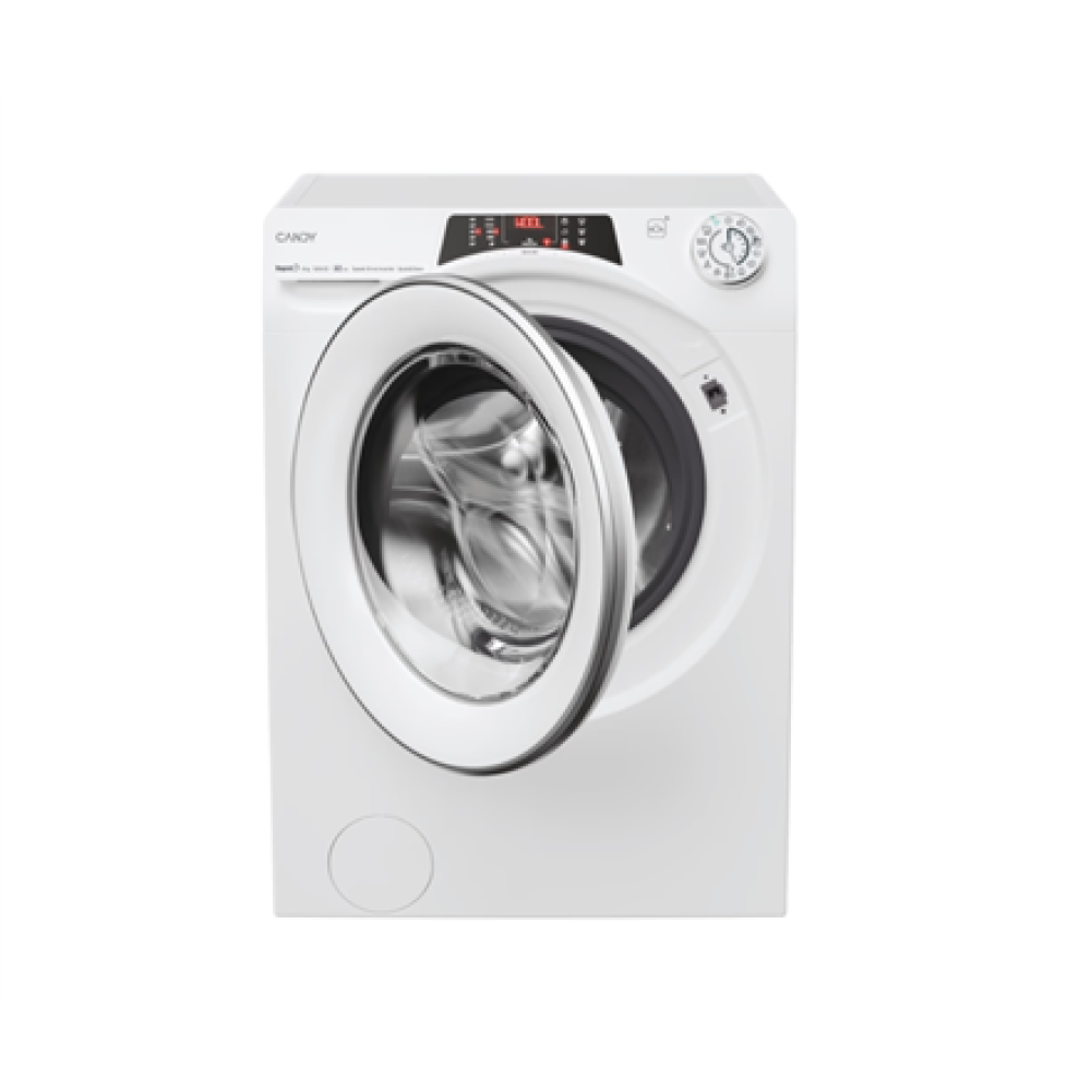 Candy Washing Machine , RO 284DWMS7/1-S , Energy efficiency class A , Front loading , Washing capacity 8 kg , 1200 RPM , Depth 53 cm , Width 60 cm , Display , TFT , Steam function , Wi-Fi , White