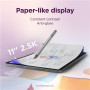 Lenovo Idea Tab Wi-Fi (w/o power adapter) , ZAFR0405SE , 11 , Luna Grey , IPS , 2560 x 1600 pixels , MediaTek , Dimensity 6300 , 8 GB , Soldered LPDDR4x , 128 GB , Wi-Fi , Front camera , 5 MP , Rear camera , 8 MP , Bluetooth , 5.2 , Android , 15 (OS upgra