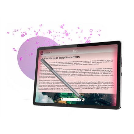 Lenovo Idea Tab Wi-Fi (w/o power adapter) , ZAFR0405SE , 11 , Luna Grey , IPS , 2560 x 1600 pixels , MediaTek , Dimensity 6300 , 8 GB , Soldered LPDDR4x , 128 GB , Wi-Fi , Front camera , 5 MP , Rear camera , 8 MP , Bluetooth , 5.2 , Android , 15 (OS upgra