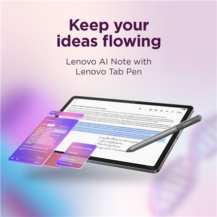 Lenovo Idea Tab Wi-Fi (w/o power adapter) , ZAFR0405SE , 11 , Luna Grey , IPS , 2560 x 1600 pixels , MediaTek , Dimensity 6300 , 8 GB , Soldered LPDDR4x , 128 GB , Wi-Fi , Front camera , 5 MP , Rear camera , 8 MP , Bluetooth , 5.2 , Android , 15 (OS upgra