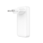 Fixed Slim 2xUSB-C Travel Charger, GaN, PD support