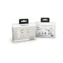 Energy Sistem Earphones True Wireless Style 2 Champagne (True Wireless Stereo, BT 5.1, Deep Bass, Charging Case) , Energy Sistem , True Wireless Earphones , Style 2 , Wireless , In-ear , Microphone , Noise canceling , Wireless , Champagne