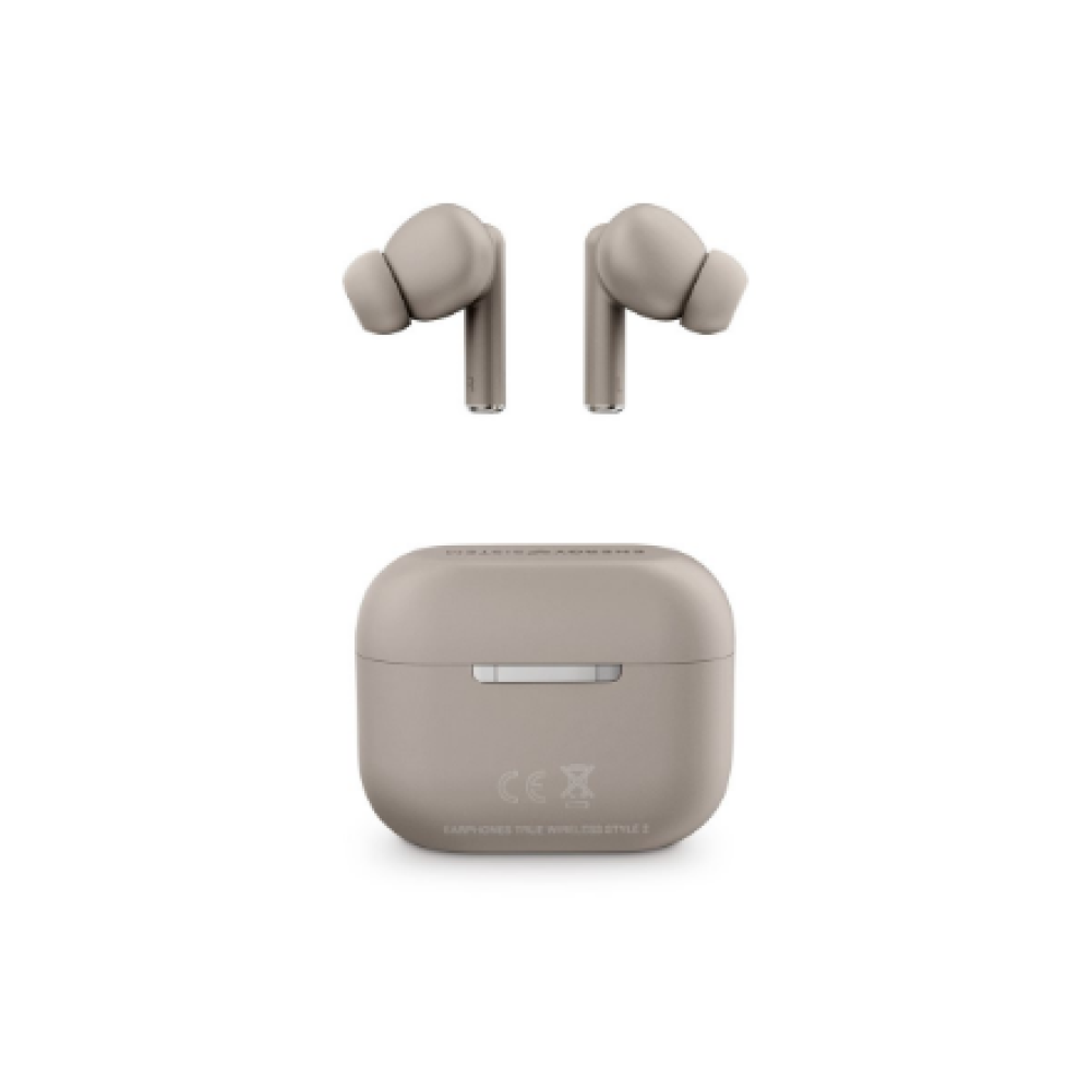 Energy Sistem Earphones True Wireless Style 2 Champagne (True Wireless Stereo, BT 5.1, Deep Bass, Charging Case) , Energy Sistem , True Wireless Earphones , Style 2 , Wireless , In-ear , Microphone , Noise canceling , Wireless , Champagne