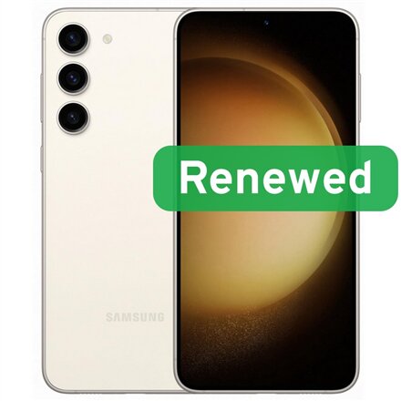 Samsung Renewed Grade B , Samsung Galaxy S23+ , Beige , 6.6 , Dynamic AMOLED 2X , 512 GB , 5G , Android