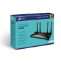 AX1500 Wi-Fi 6 Router , Archer AX10 , 802.11ax , 1201+300 Mbit/s , 10/100/1000 Mbit/s , Ethernet LAN (RJ-45) ports 4 , Mesh Support No , MU-MiMO Yes , No mobile broadband , Antenna type 4xExternal