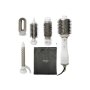 Adler 5-in-1 Curling Iron-Dryer , AD 2027 , Number of heating levels 2 , 1200 W , White/Champagne
