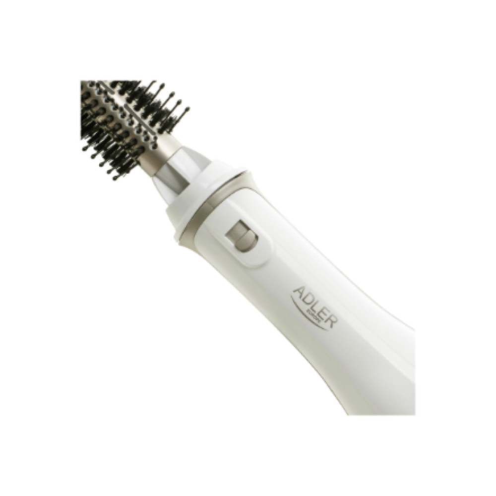 Adler 5-in-1 Curling Iron-Dryer , AD 2027 , Number of heating levels 2 , 1200 W , White/Champagne