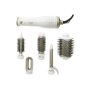 Adler 5-in-1 Curling Iron-Dryer , AD 2027 , Number of heating levels 2 , 1200 W , White/Champagne