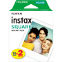 Fujifilm , Instax Square Glossy Instant film (2x10pl) , 86 x 72 mm , Image dimensions: 62 × 62 mm , Quantity 20