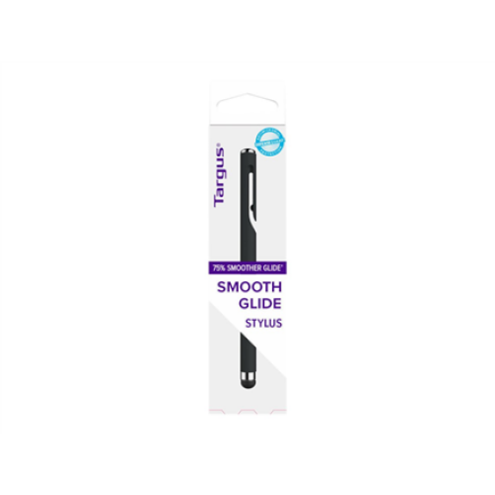 Targus , Antimicrobial Smooth Stylus Pen For Smartphones and Touchscreens , Black