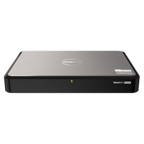 QNAP , 2-Bay SATA fanless home NAS , HS-264 , Up to 2 SATA 6Gb/s, 3Gb/s , Intel Celeron , N5105 4-core/4-thread , Processor frequency 2.9 GHz , 8 GB , N/A