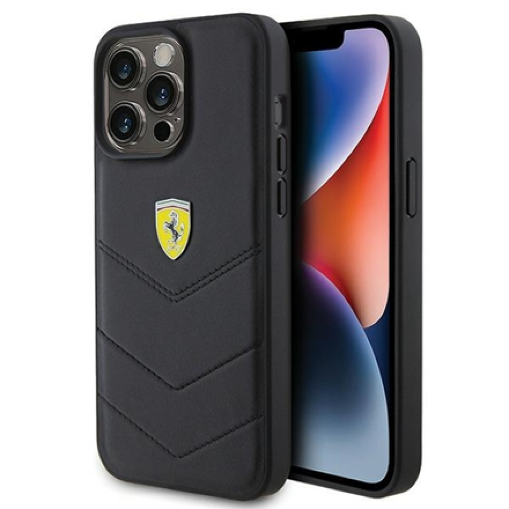 ferrari , FEHCP15XRDUK , Back cover , Apple , iPhone 15 Pro Max , Plastic , Black