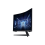 Samsung Curved Gaming Monitor LC27G55TQBUXEN 27 VA WQHD 16:9 1 ms 300 cd/m² Black 144 Hz HDMI ports quantity 1