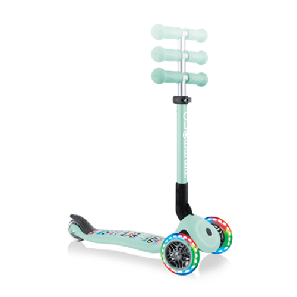 Globber , Scooter , Mint , Junior Foldable Fantasy Lights