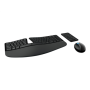 Microsoft Keyboard and mouse Sculpt Ergonomic Desktop Standard Wireless Mouse included RU USB Black Numeric keypad