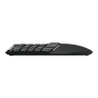 Microsoft Keyboard and mouse Sculpt Ergonomic Desktop Standard Wireless Mouse included RU USB Black Numeric keypad