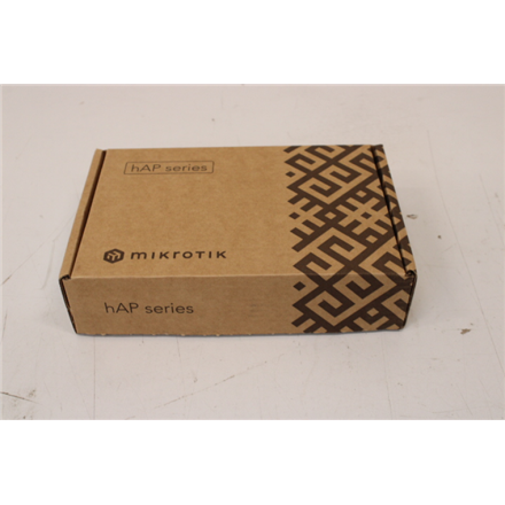 SALE OUT. MikroTik C52iG-5HaxD2HaxD-TC - hAP ax², UNPACKED, MISSING MANUAL , hAP ax² , C52iG-5HaxD2HaxD-TC , 802.11ax , 1200 Mbit/s (5 GHz)/ 574 Mbit/s (2.4 GHz) Mbit/s , Ethernet LAN (RJ-45) ports 5 , No mobile broadband , 0 , 12 month(s) , UNPACKED, MIS