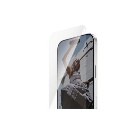 PanzerGlass Screen protector , Apple , iPhone 16 Pro/iPhone 17 , Transparent , Ultra-Wide Fit w. EasyAligner