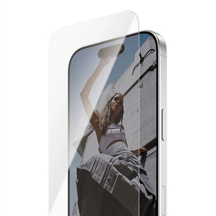PanzerGlass Screen protector , Apple , iPhone 16 Pro/iPhone 17 , Transparent , Ultra-Wide Fit w. EasyAligner