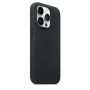 Apple 14 Pro Leather Case with MagSafe Midnight