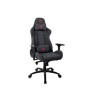 Arozzi Gaming Chair, Verona Signature Soft Fabric, Black/Red Logo