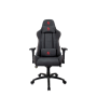 Arozzi Gaming Chair, Verona Signature Soft Fabric, Black/Red Logo
