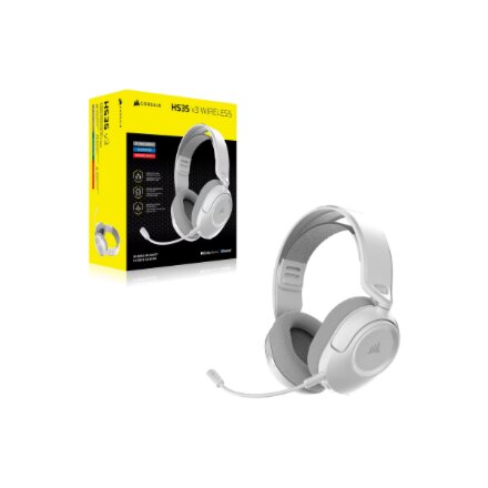 Corsair Gaming Headset , HS35 v3 , Bluetooth , Over-Ear , Microphone , Carbon