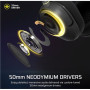 Corsair Gaming Headset , HS35 v3 , Bluetooth , Over-Ear , Microphone , Carbon