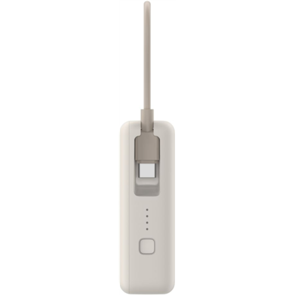 Xiaomi 33W Power Bank (Integrated Cable) , 10000 mAh , USB-C , Tan