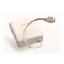 Xiaomi 33W Power Bank (Integrated Cable) , 10000 mAh , USB-C , Tan