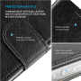 Fixed Opus , Book Case , Xiaomi , Redmi Note 15 Pro 4G , Synthetic leather , Black