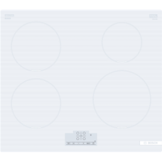Bosch , PUE612BB1J , Hob , Induction , Number of burners/cooking zones 4 , Touch , Timer , White