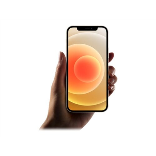Apple , iPhone 12 , White , 6.1 , XDR OLED , 2532 x 1170 pixels , Apple , A14 Bionic , Internal RAM 4 GB , 64 GB , Single SIM , Nano-SIM and eSIM , 3G , 4G , Main camera resolution Dual 12+12 MP , Secondary camera resolution 12 MP , iOS , 14 , 2815 mAh