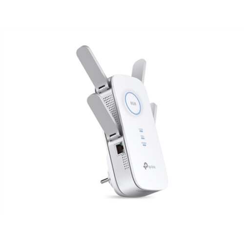 TP-LINK , AC2600 Wi-Fi Range Extender , RE650 , 802.11ac , 2.4GHz/5GHz , 800+1733 Mbit/s , 10/100/1000 Mbit/s , Ethernet LAN (RJ-45) ports 1 , MU-MiMO Yes , no PoE , Antenna type 4xExternal