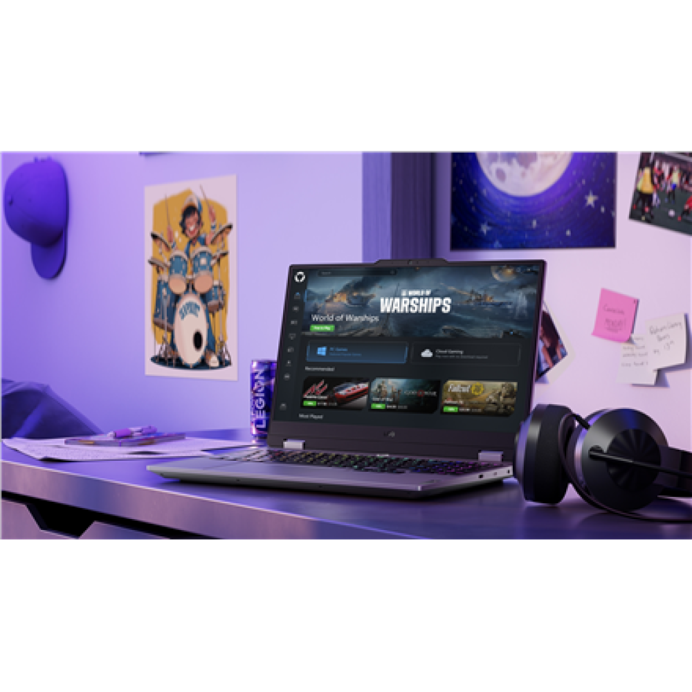 Lenovo LOQ 15IRX10 , Luna Grey , 15.6 , IPS , FHD , 1920 x 1080 pixels , Anti-glare , Intel Core i7 , 7-13650HX , 24 (2x12) GB , SO-DIMM DDR5 , Solid-state drive capacity 1000 GB , NVIDIA GeForce RTX 5060 , GDDR7 , 8 GB , Windows 11 Home , 802.11ax , Blue
