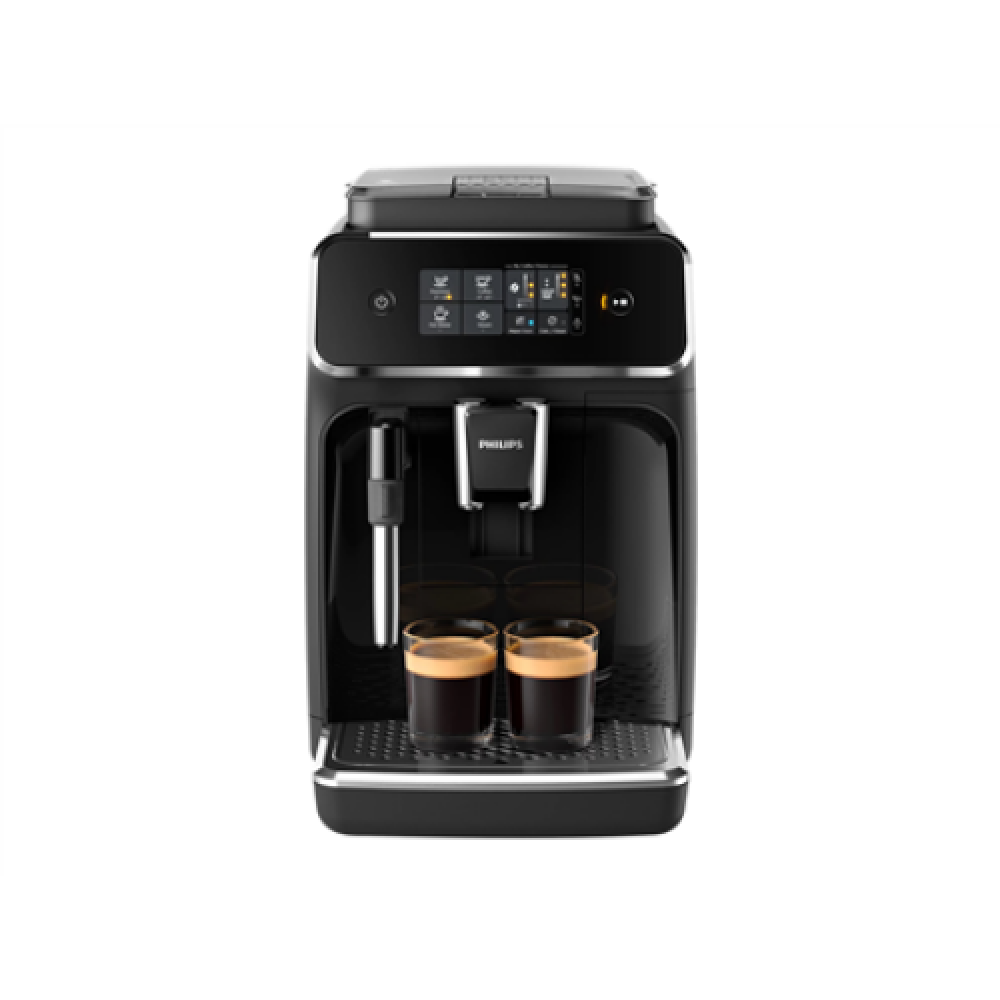 Philips , Espresso Coffee maker , EP2224/40 , Pump pressure 15 bar , Built-in milk frother , Fully automatic , 1500 W , Black