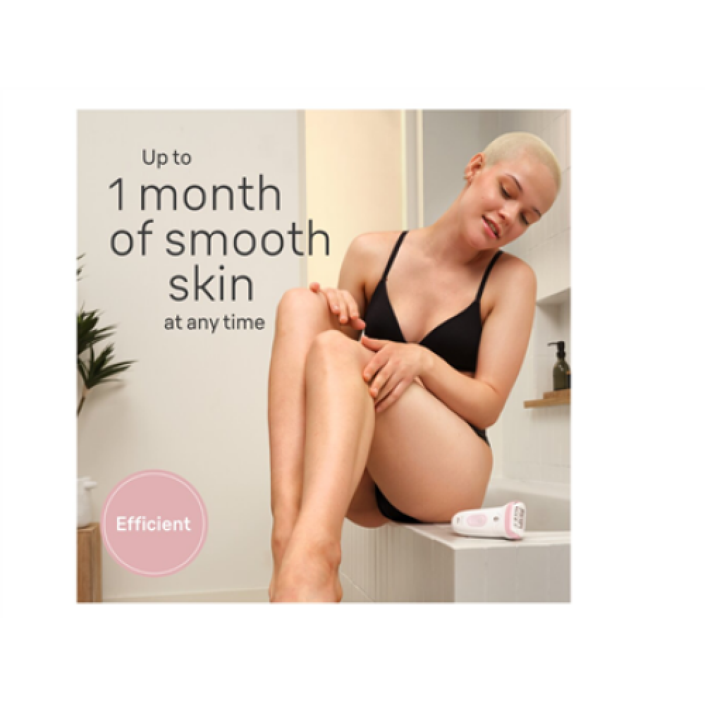 Braun Epilator , 7-000 Silk-épil 7 , Operating time (max) 40 min , Number of power levels 1 , Wet & Dry , White/Pink
