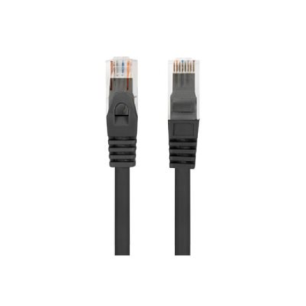 Lanberg , Patchcord Cat.6 UTP LSZH CU , PCU6-10CU-0200-BK , 2 m , Black