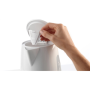 Gorenje , Kettle , K17WE , Electric , 2200 W , 1.7 L , Plastic + metal , 360° rotational base , White