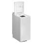 Whirlpool Washing Machine , TDLRB 65242BS EU/N , Energy efficiency class C , Top loading , Washing capacity 6.5 kg , 1200 RPM , Depth 60 cm , Width 40 cm , LED , White
