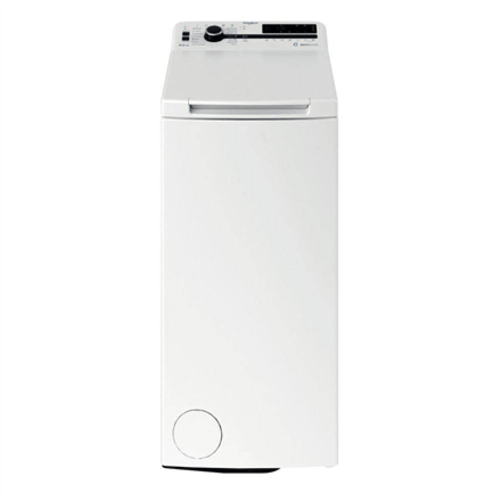 Whirlpool Washing Machine , TDLRB 65242BS EU/N , Energy efficiency class C , Top loading , Washing capacity 6.5 kg , 1200 RPM , Depth 60 cm , Width 40 cm , LED , White