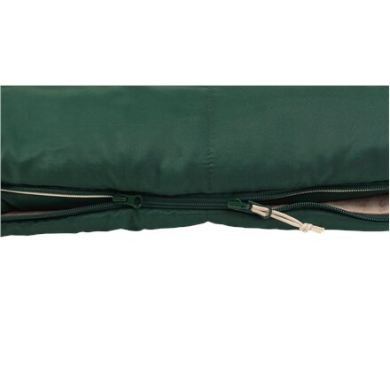 Outwell Contour Prime Green , Sleeping Bag , 220 x 85 cm , Temperature -13 to 16 °C , Right Zipper