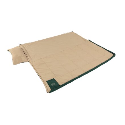 Outwell Contour Prime Green , Sleeping Bag , 220 x 85 cm , Temperature -13 to 16 °C , Right Zipper